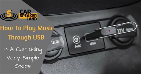 How to Play USB in Car Without USB Port: Exploring Unconventional Methods and Creative Solutions